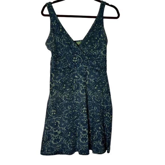 Patagonia Dresses & Skirts - Patagonia Women's Medium Margot Sleeveless Dress Blue Abstract Organic Cotton